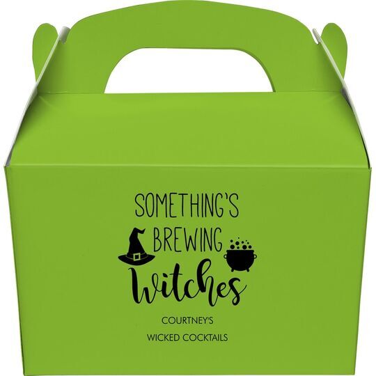 Something's Brewing Witches Gable Favor Boxes